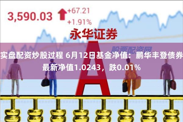 实盘配资炒股过程 6月12日基金净值：鹏华丰登债券最新净值1.0243，跌0.01%