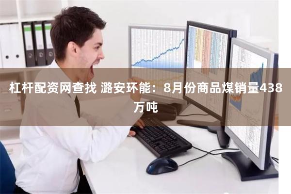 杠杆配资网查找 潞安环能：8月份商品煤销量438万吨